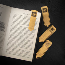 Load image into Gallery viewer, Set of 4 Stark, Lannister, Baratheon and Targaryen Metal Bookmarks