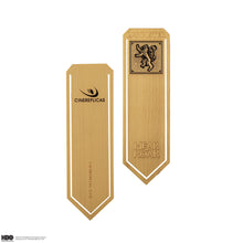 Load image into Gallery viewer, Set of 4 Stark, Lannister, Baratheon and Targaryen Metal Bookmarks