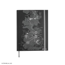 Load image into Gallery viewer, Westeros Hardcover Notebook with foldable map