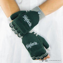 Load image into Gallery viewer, Slytherin Mitten/Fingerless Gloves