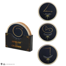 Load image into Gallery viewer, Set of 4 Spells and Charms Coasters