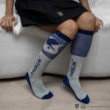 Load image into Gallery viewer, Set of 3 Ravenclaw High Socks