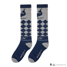 Load image into Gallery viewer, Set of 3 Ravenclaw High Socks