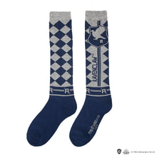 Load image into Gallery viewer, Set of 3 Ravenclaw High Socks