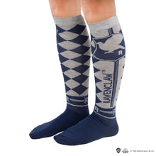 Load image into Gallery viewer, Set of 3 Ravenclaw High Socks