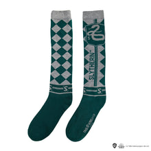 Load image into Gallery viewer, Set of 3 Slytherin High Socks