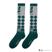 Load image into Gallery viewer, Set of 3 Slytherin High Socks
