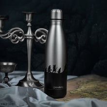 Load image into Gallery viewer, Silver Fellowship of the Ring Insulated Water Bottle