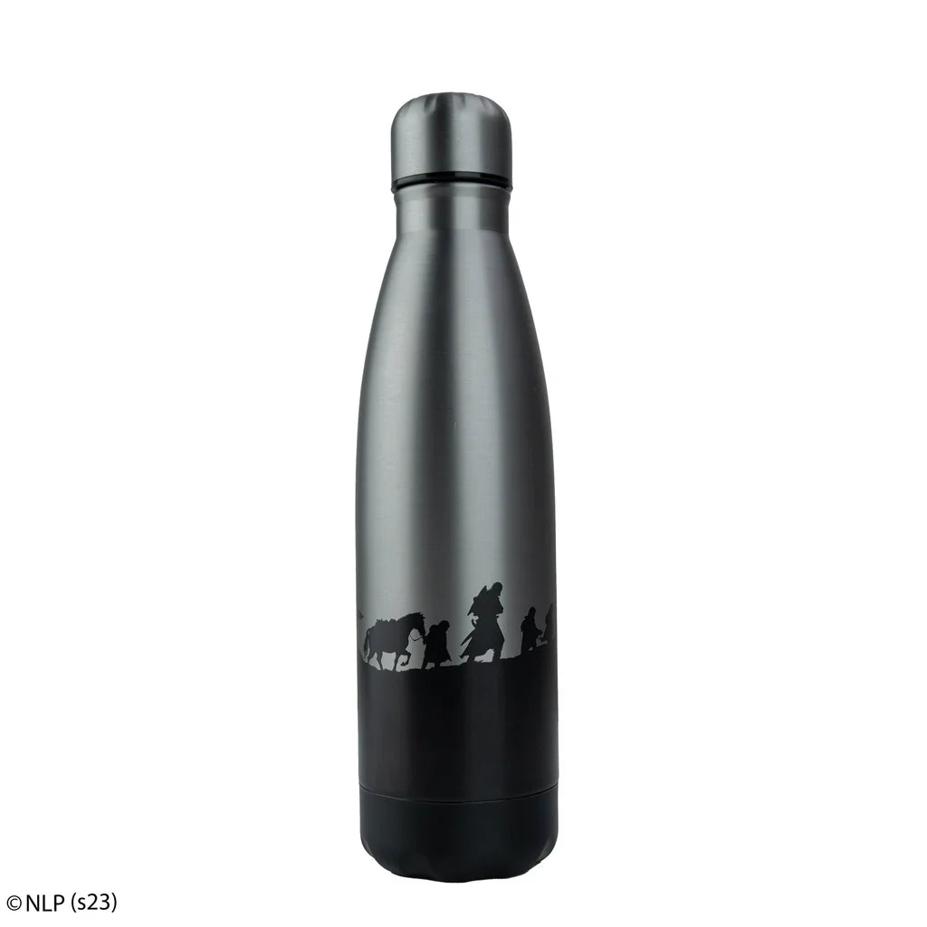 Silver Fellowship of the Ring Insulated Water Bottle