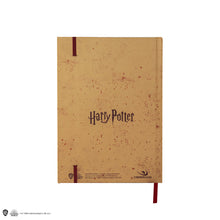 Load image into Gallery viewer, Notebook with Foldable Marauder's Map