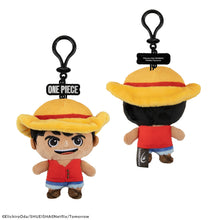 Load image into Gallery viewer, Luffy Plush Keyring