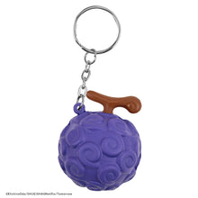 Load image into Gallery viewer, Squishy Gum-Gum Fruit Keychain