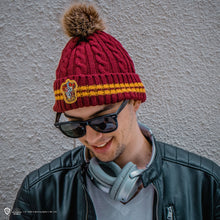 Load image into Gallery viewer, Gryffindor Pompom Beanie