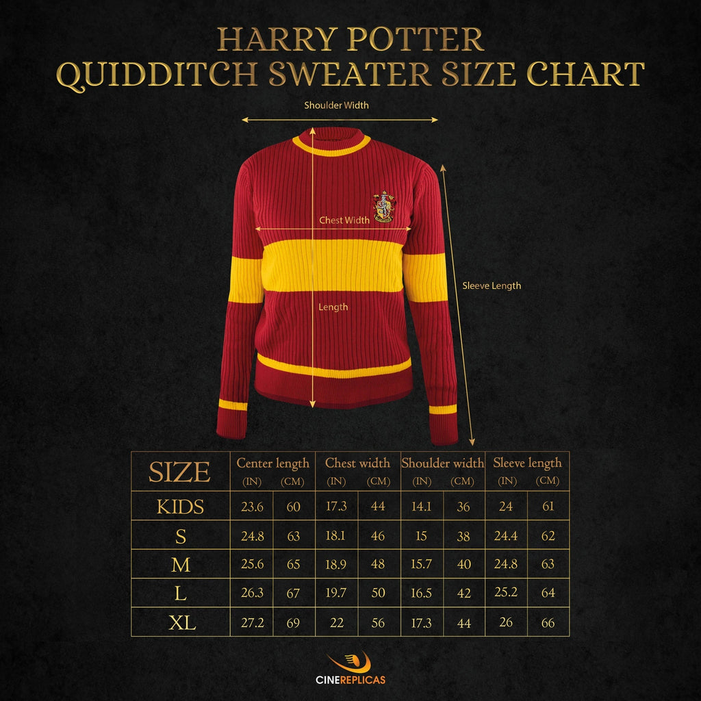 Gryffindor Quidditch Sweater
