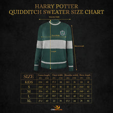 Load image into Gallery viewer, Slytherin Quidditch Sweater
