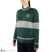 Load image into Gallery viewer, Slytherin Quidditch Sweater