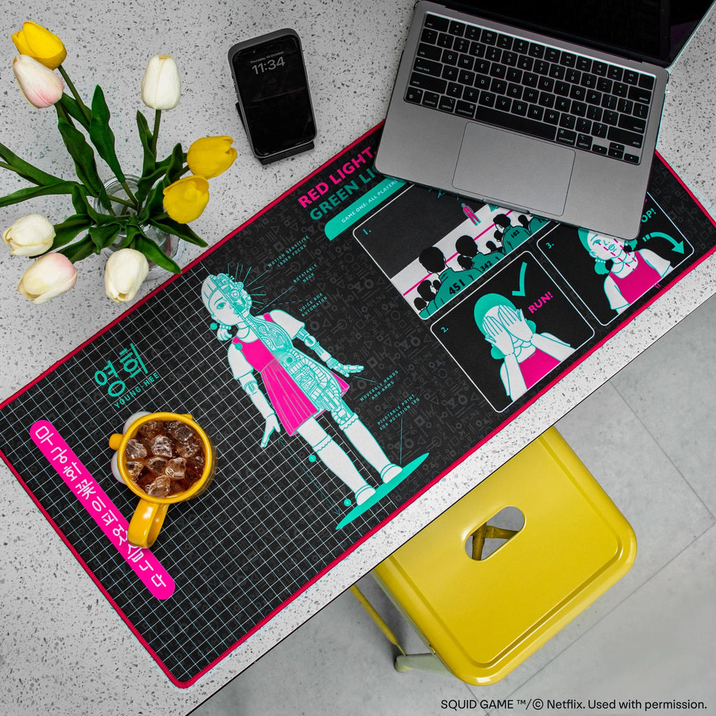 Blueprint Table Mat Young-hee Blueprint Desk Mat – British Souvenirs