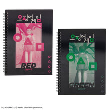 Load image into Gallery viewer, Red Light, Green Light Lenticular Softcover Notebook