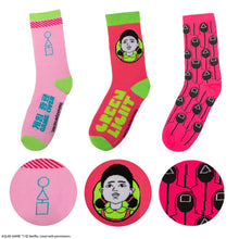 Load image into Gallery viewer, Set of 3 Squid Game Socks