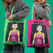 Load image into Gallery viewer, Red Light, Green Light Tote Bag