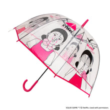 Load image into Gallery viewer, Red Light, Green Light Transparent Umbrella