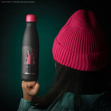 Load image into Gallery viewer, Young-Hee Blueprint Black Water Bottle