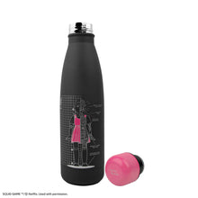 Load image into Gallery viewer, Young-Hee Blueprint Black Water Bottle