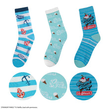 Load image into Gallery viewer, Set of 3 Scoops Ahoy Socks