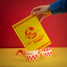 Load image into Gallery viewer, Surfer Boy Pizza Hardcover Notebook