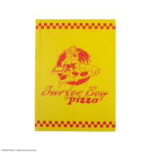 Load image into Gallery viewer, Surfer Boy Pizza Hardcover Notebook