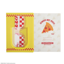 Load image into Gallery viewer, Surfer Boy Pizza Hardcover Notebook