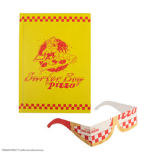 Load image into Gallery viewer, Surfer Boy Pizza Hardcover Notebook
