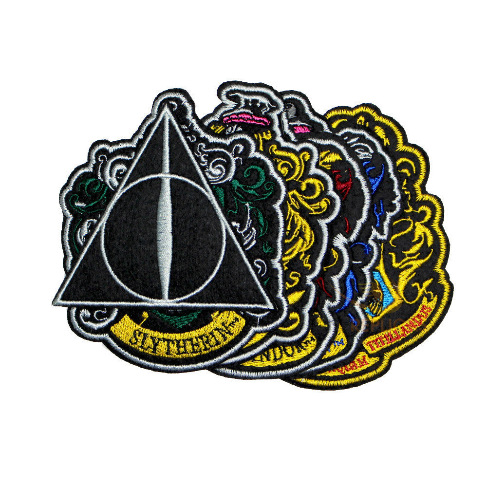 Pack of 6 Harry Potter Deluxe Patches/Crests