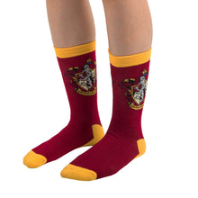 Load image into Gallery viewer, Set of 3 Gryffindor Socks