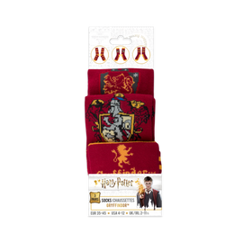 Set of 3 Gryffindor Socks