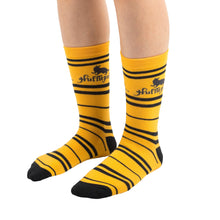 Load image into Gallery viewer, Set of 3 Hufflepuff Socks
