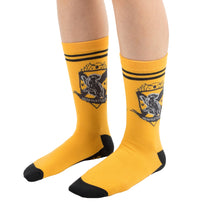 Load image into Gallery viewer, Set of 3 Hufflepuff Socks