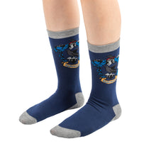 Load image into Gallery viewer, Set of 3 Ravenclaw Socks