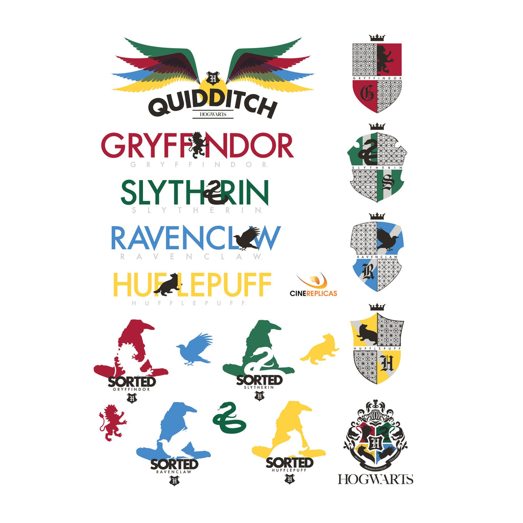 Set of 55 Harry Potter Stickers