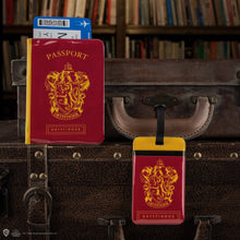 Load image into Gallery viewer, Gryffindor Luggage Tag &amp; Passport Cover Set
