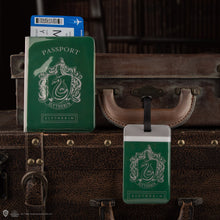 Load image into Gallery viewer, Slytherin Luggage Tag &amp; Passport Cover Set
