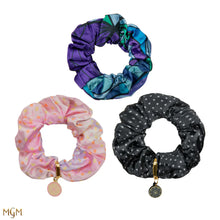 Load image into Gallery viewer, Set of 3 Wednesday Scrunchies