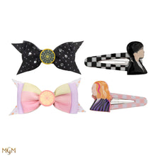 Load image into Gallery viewer, Set of 4 Wednesday Hair Clips