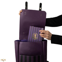 Load image into Gallery viewer, Purple Nevermore Academy Backpack