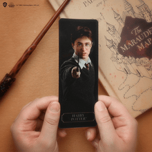 Load image into Gallery viewer, Harry Potter Wand Pen with Stand &amp; Lenticular Bookmark