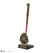 Load image into Gallery viewer, Harry Potter Wand Pen with Stand &amp; Lenticular Bookmark