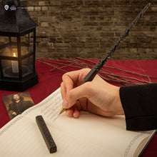 Load image into Gallery viewer, Sirius Black Wand Pen with Stand &amp; Lenticular Bookmark