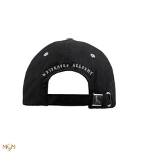 Load image into Gallery viewer, Nevermore Academy Black Baseball Cap