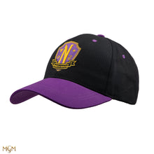 Load image into Gallery viewer, Nevermore Academy Purple Baseball Cap