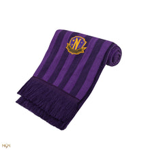 Load image into Gallery viewer, Nevermore Academy Purple Scarf
